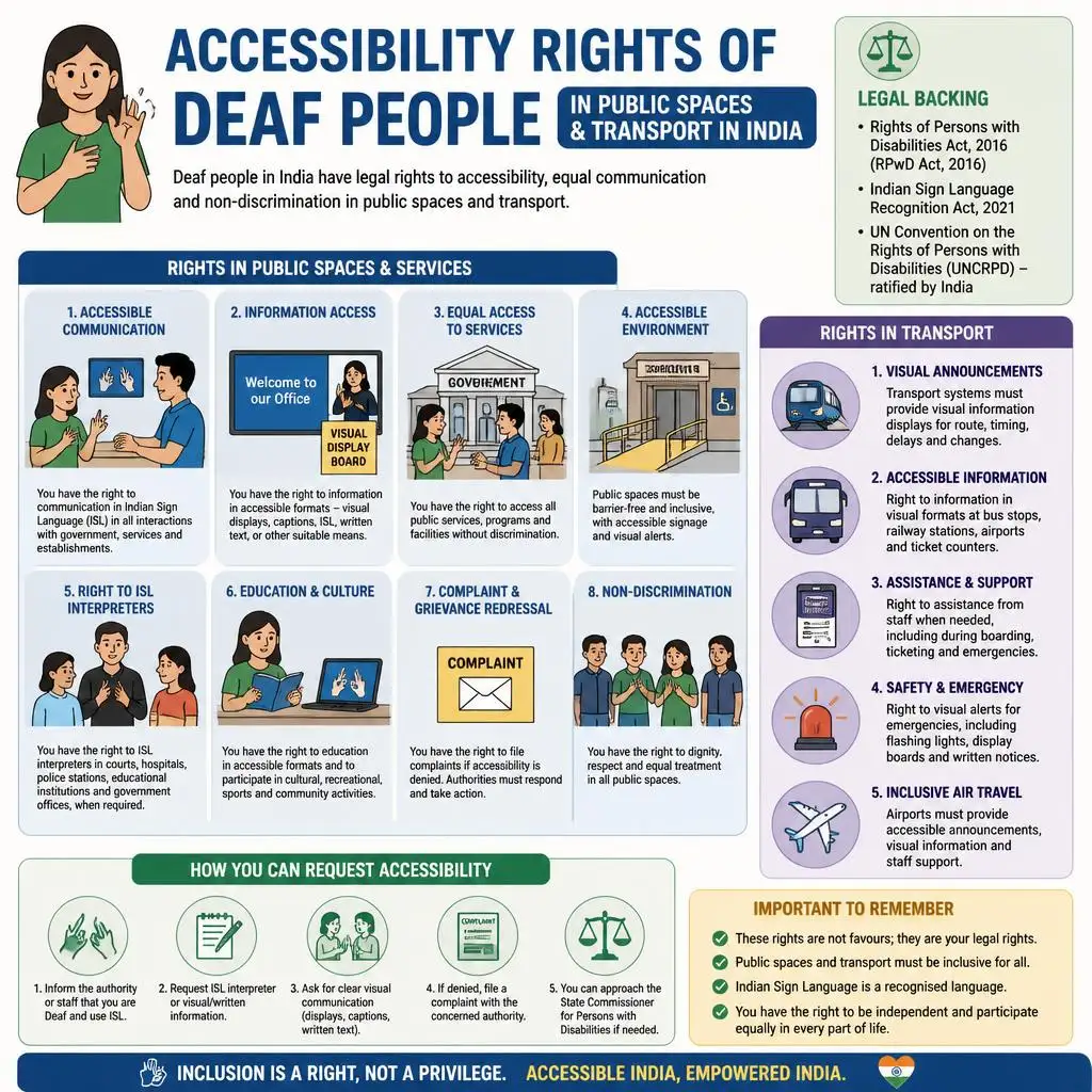 Accessibility Rights of Deaf Jobs in India