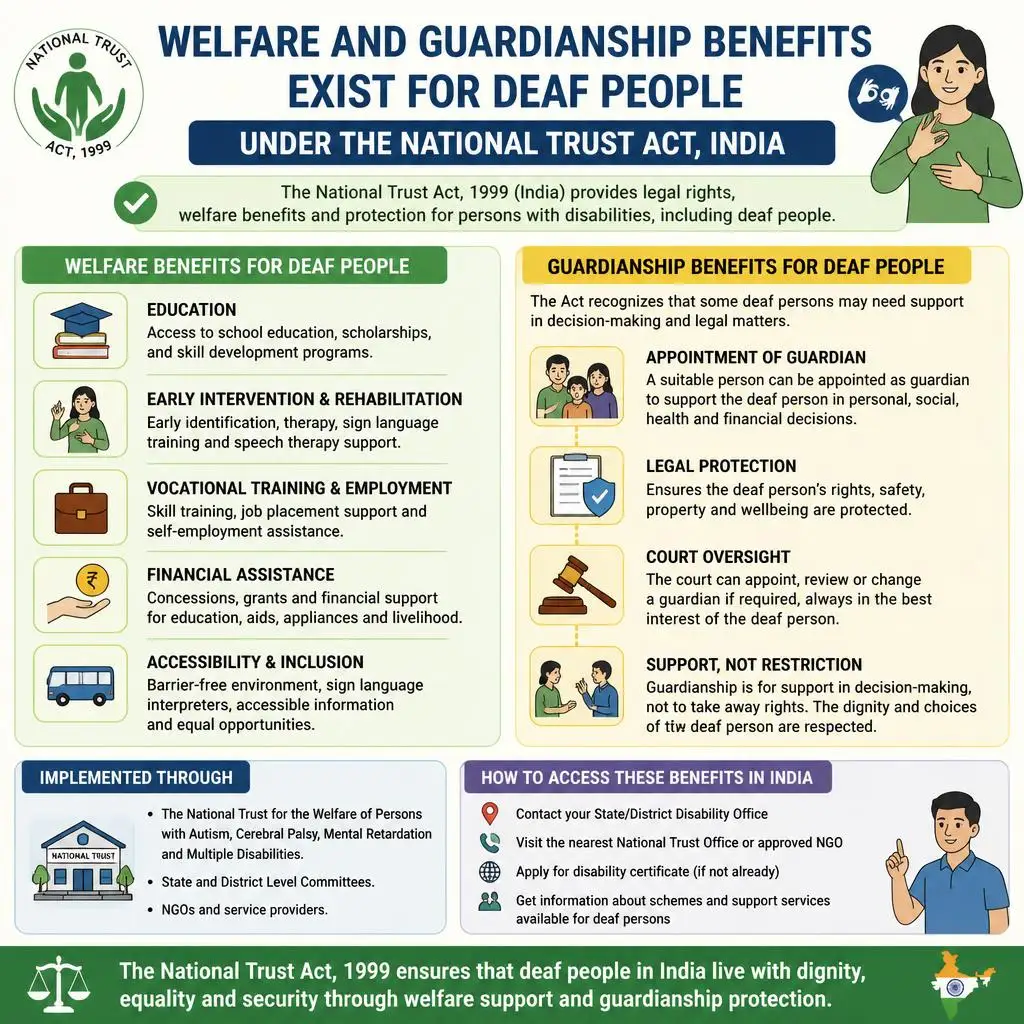 National Trust Act India Deaf Jobs in India