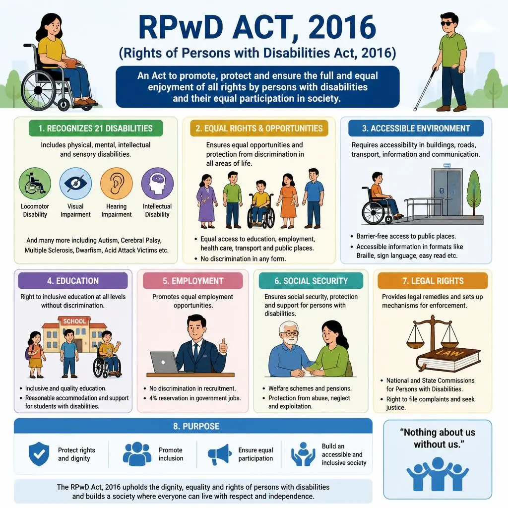 RPWD Act 2016 Deaf jobs in India